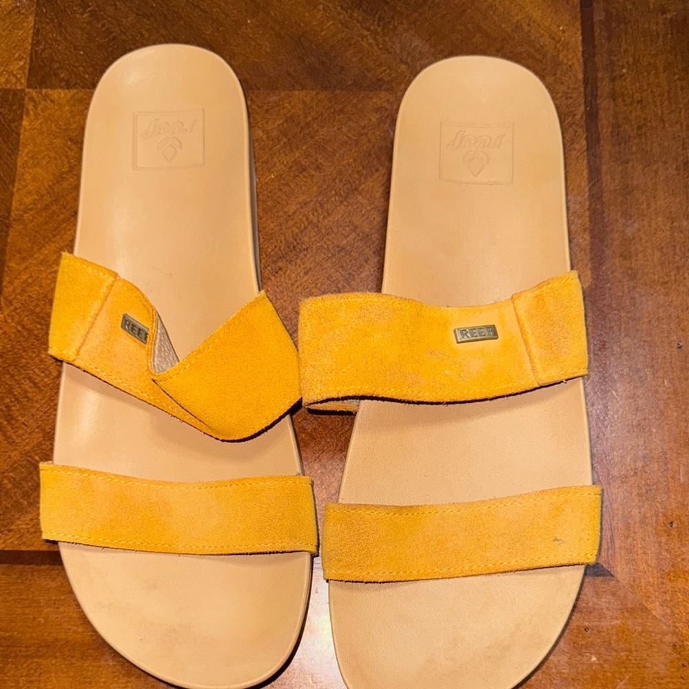 Reef Yellow Sandals